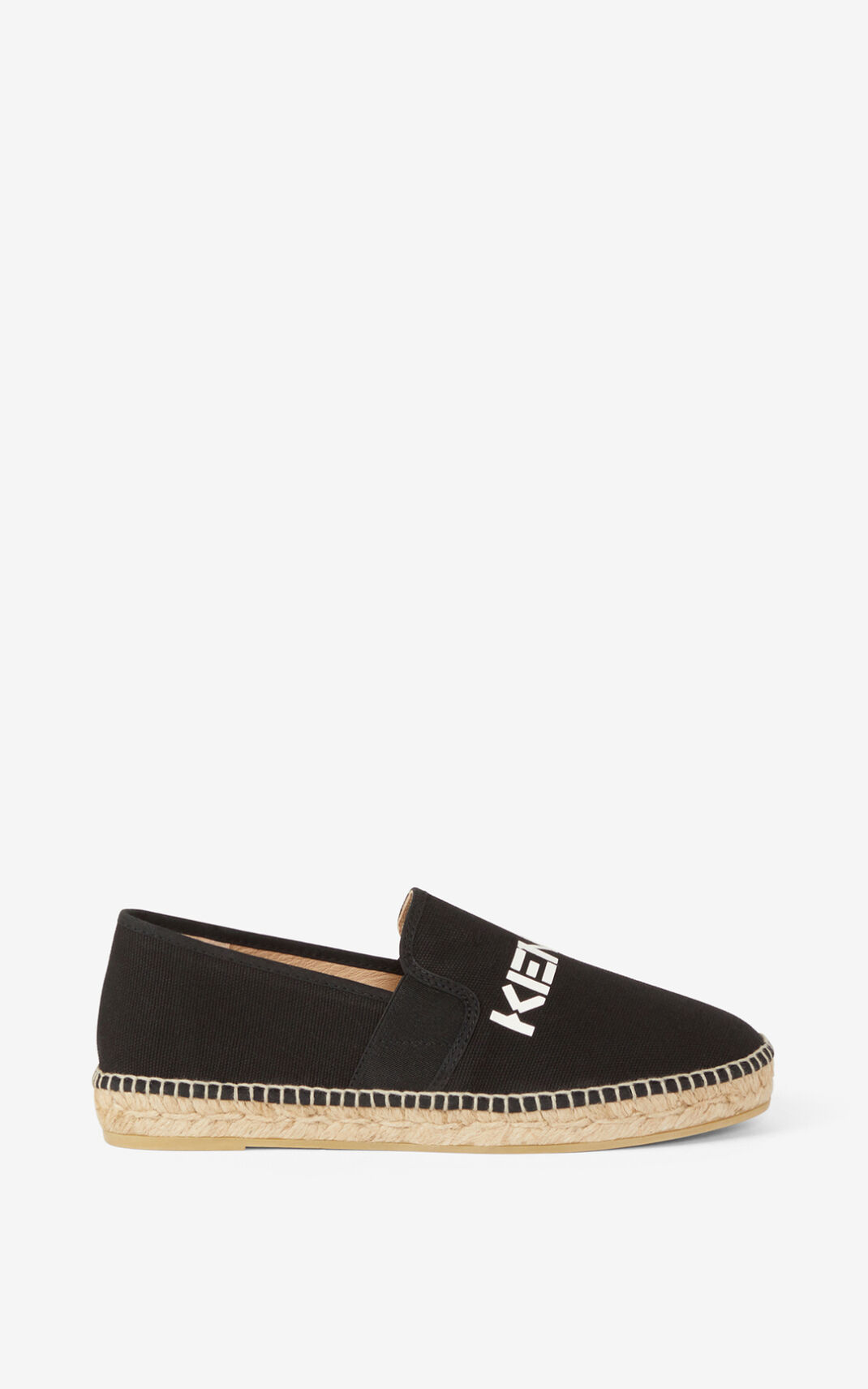 Kenzo Logo elasticated canvas Espadrillos Dam | 12967-YAJQ